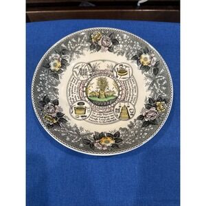Vintage Adams Replacement Saucer Plate For Jumbo Mug Famers Arms